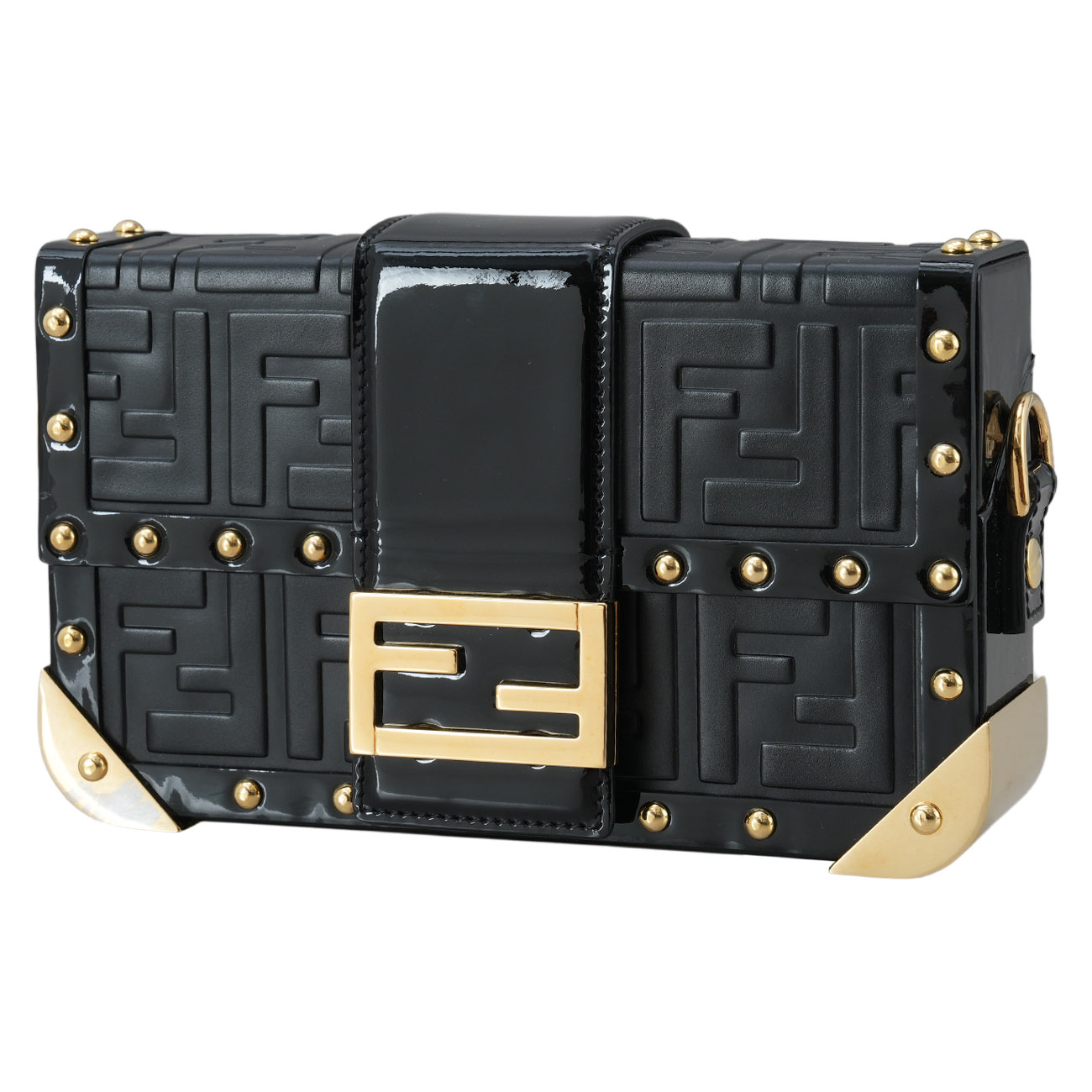 FENDI(USED)펜디 7VA507 바게트 트렁크 미니 크로스백