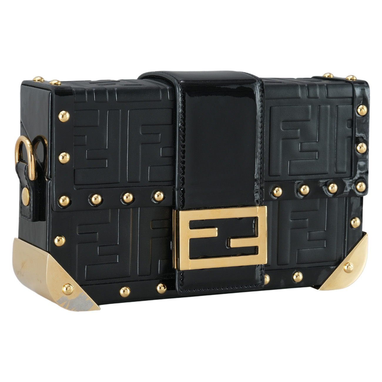 FENDI(USED)펜디 7VA507 바게트 트렁크 미니 크로스백