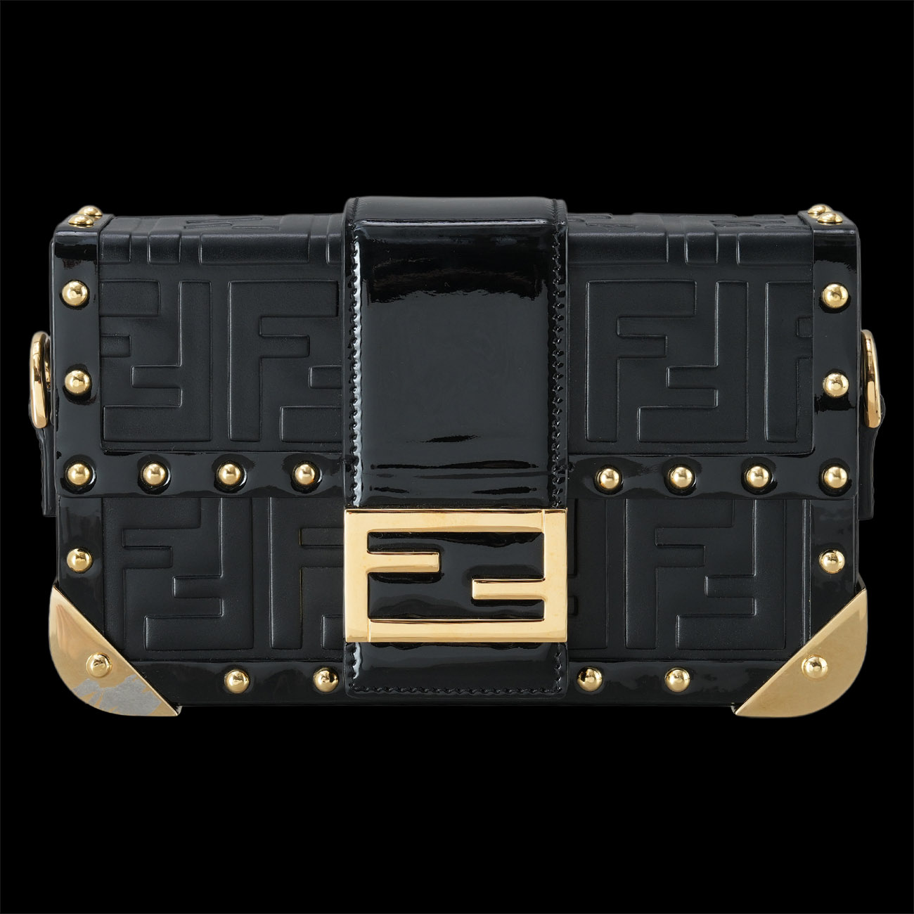 FENDI(USED)펜디 7VA507 바게트 트렁크 미니 크로스백