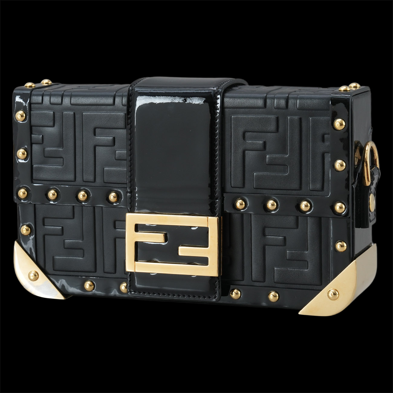 FENDI(USED)펜디 7VA507 바게트 트렁크 미니 크로스백