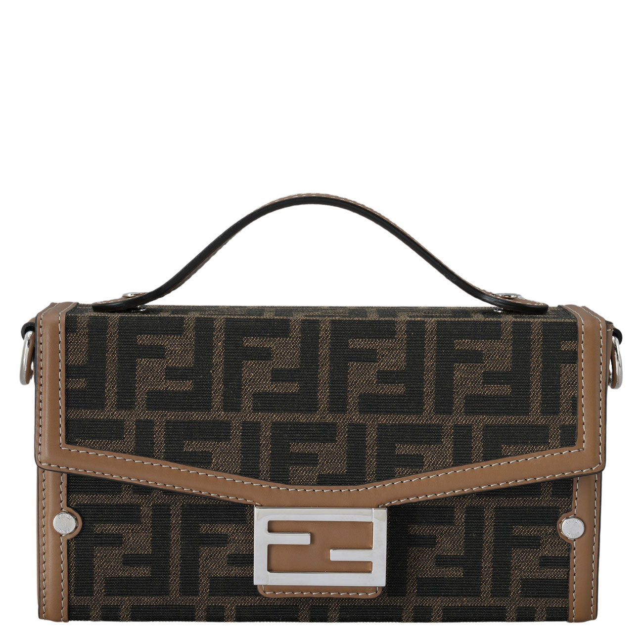 FENDI(USED)펜디 7VA565 소프트 트렁크 바게트 숄더백