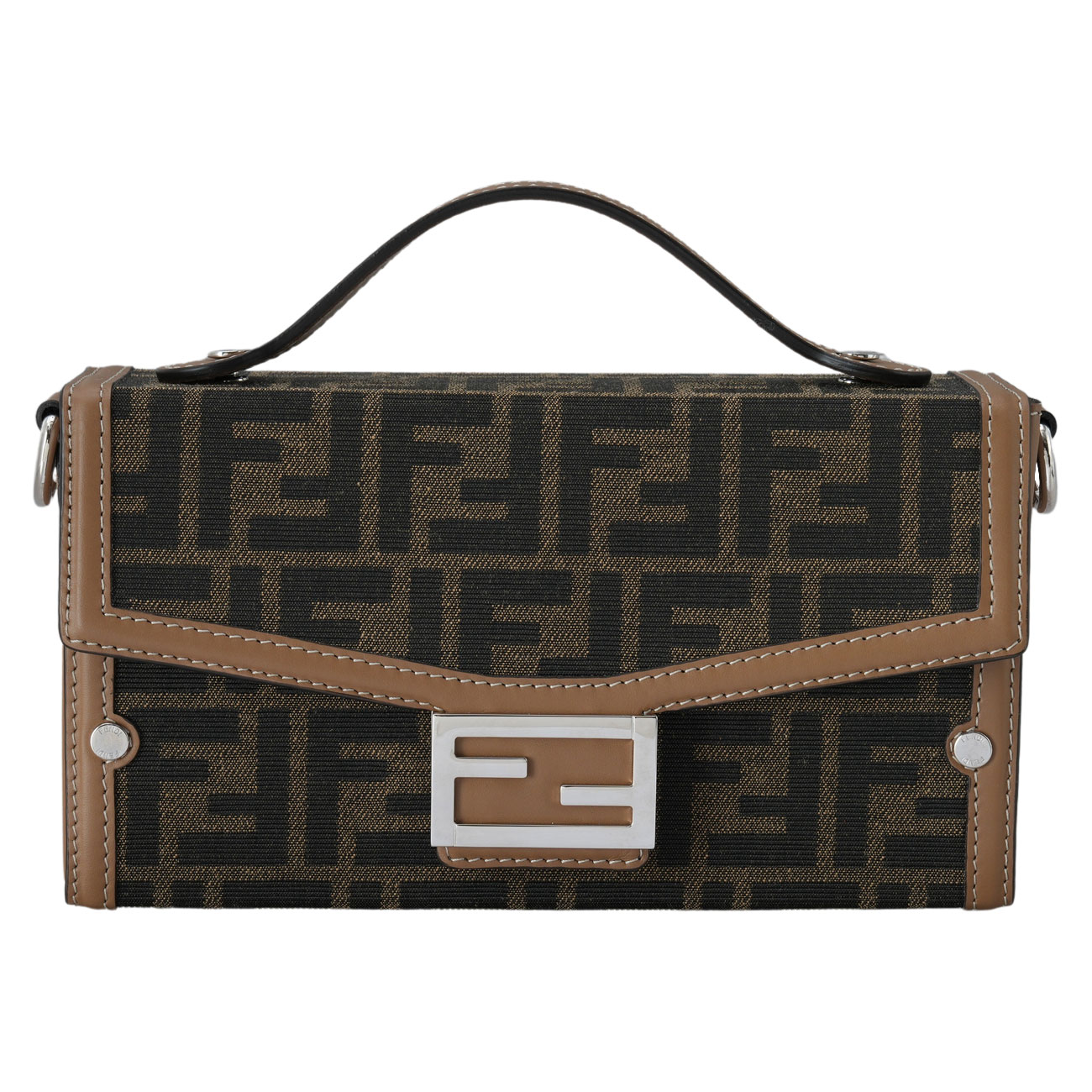 FENDI(USED)펜디 7VA565 소프트 트렁크 바게트 숄더백