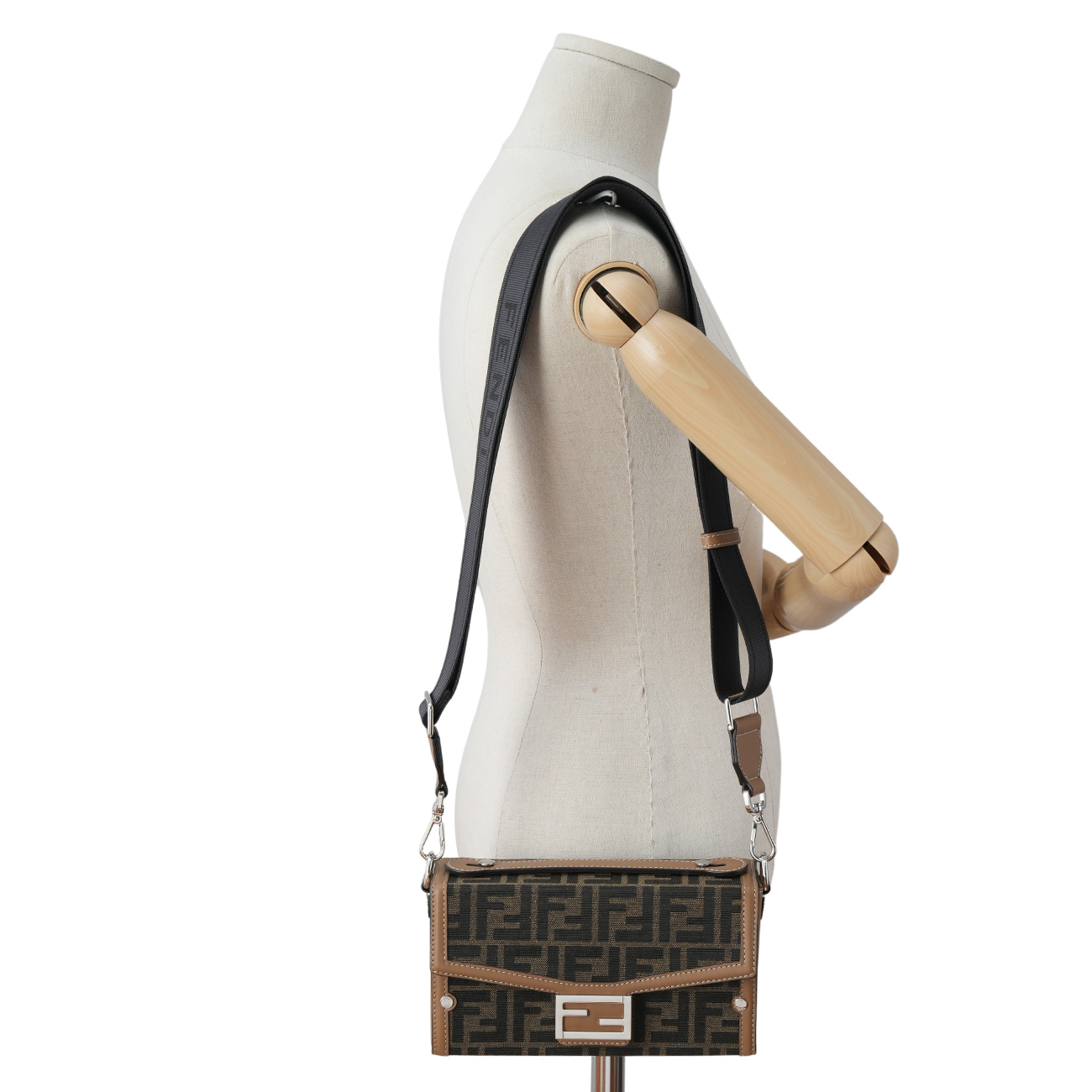 FENDI(USED)펜디 7VA565 소프트 트렁크 바게트 숄더백