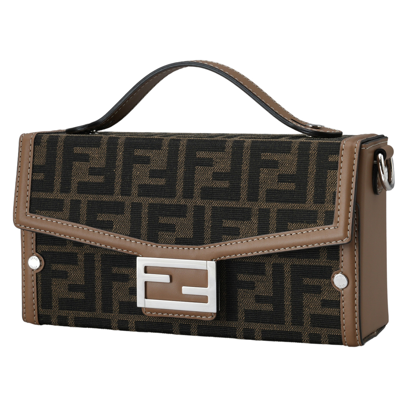 FENDI(USED)펜디 7VA565 소프트 트렁크 바게트 숄더백