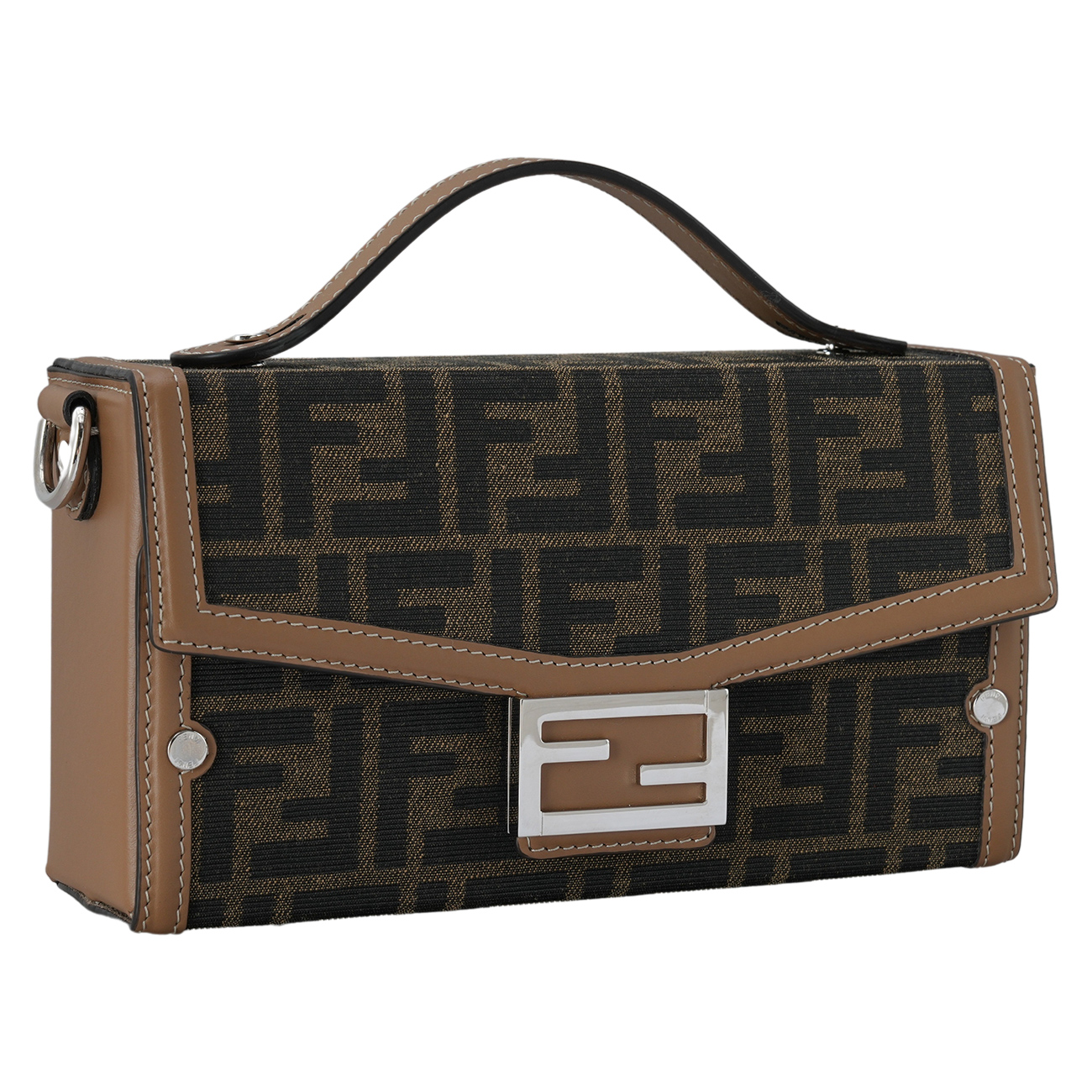 FENDI(USED)펜디 7VA565 소프트 트렁크 바게트 숄더백