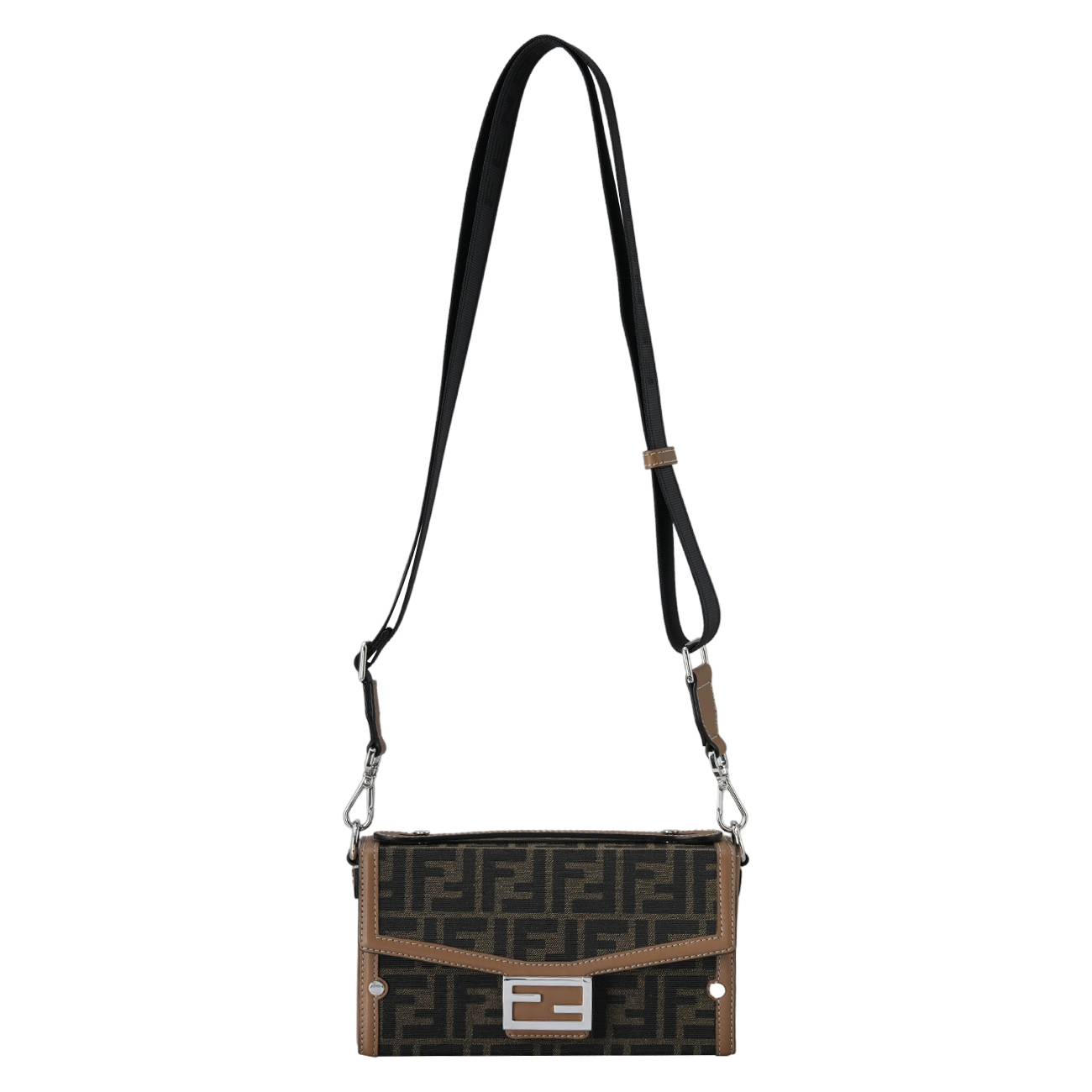 FENDI(USED)펜디 7VA565 소프트 트렁크 바게트 숄더백