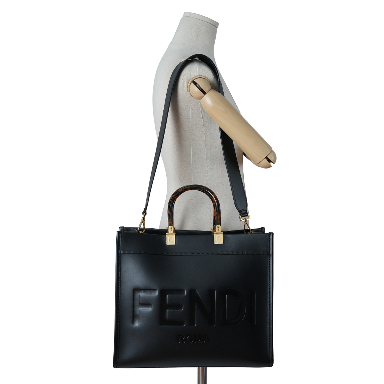 FENDI(USED)펜디 8BH386 선샤인 미디엄 토트백