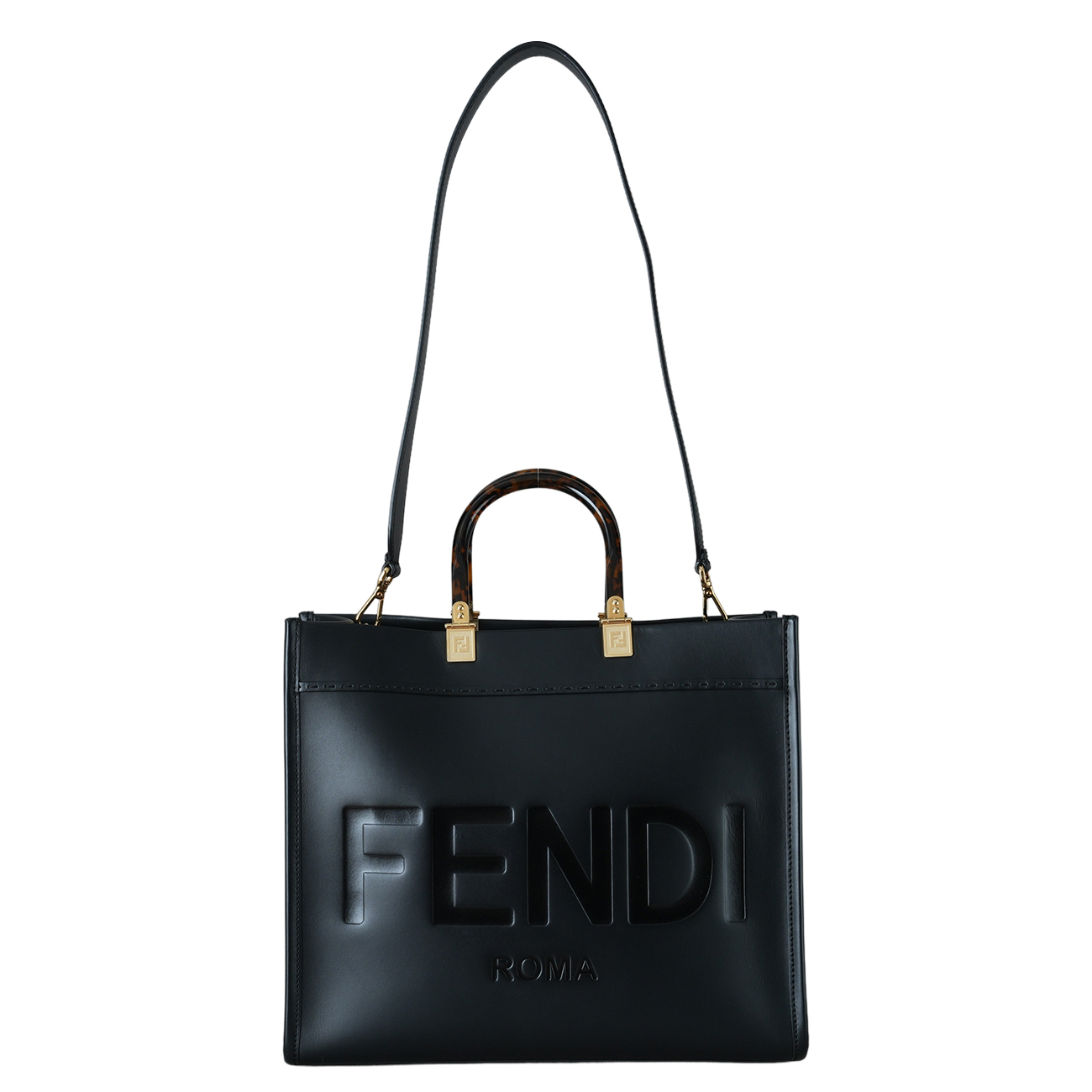 FENDI(USED)펜디 8BH386 선샤인 미디엄 토트백