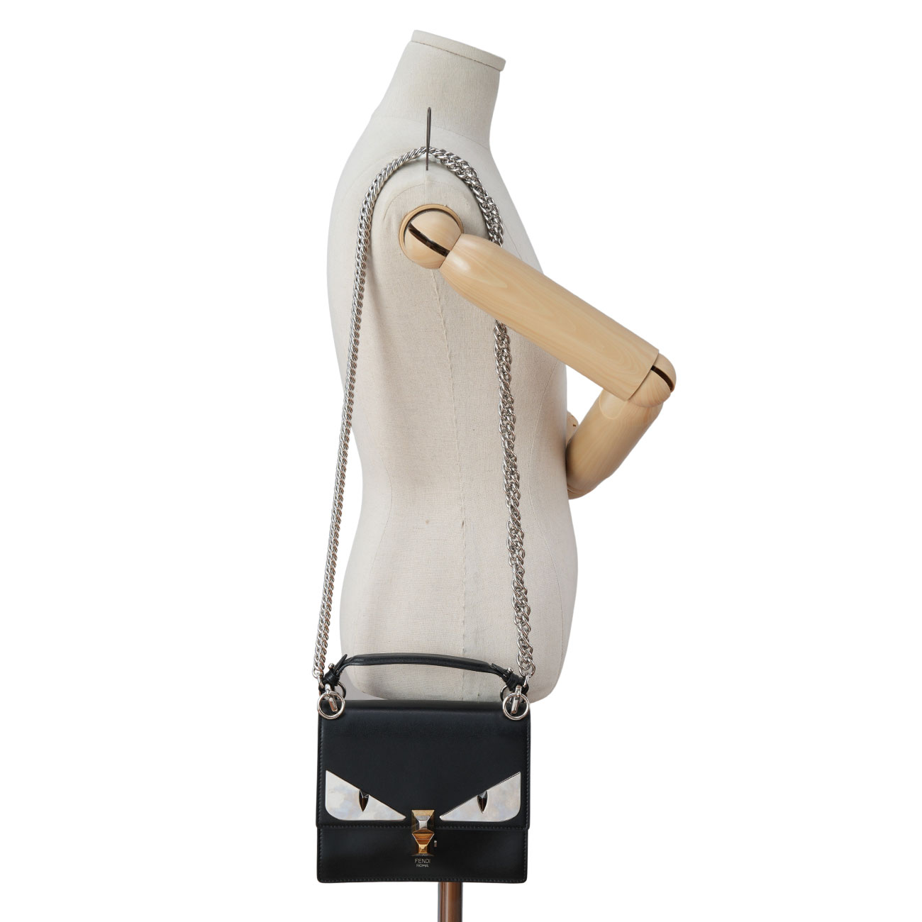 FENDI(USED)펜디 8M0381 칸 아이 스몰 숄더백