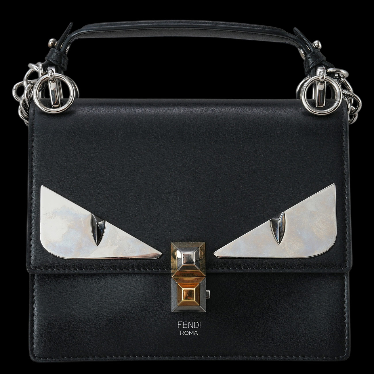 FENDI(USED)펜디 8M0381 칸 아이 스몰 숄더백