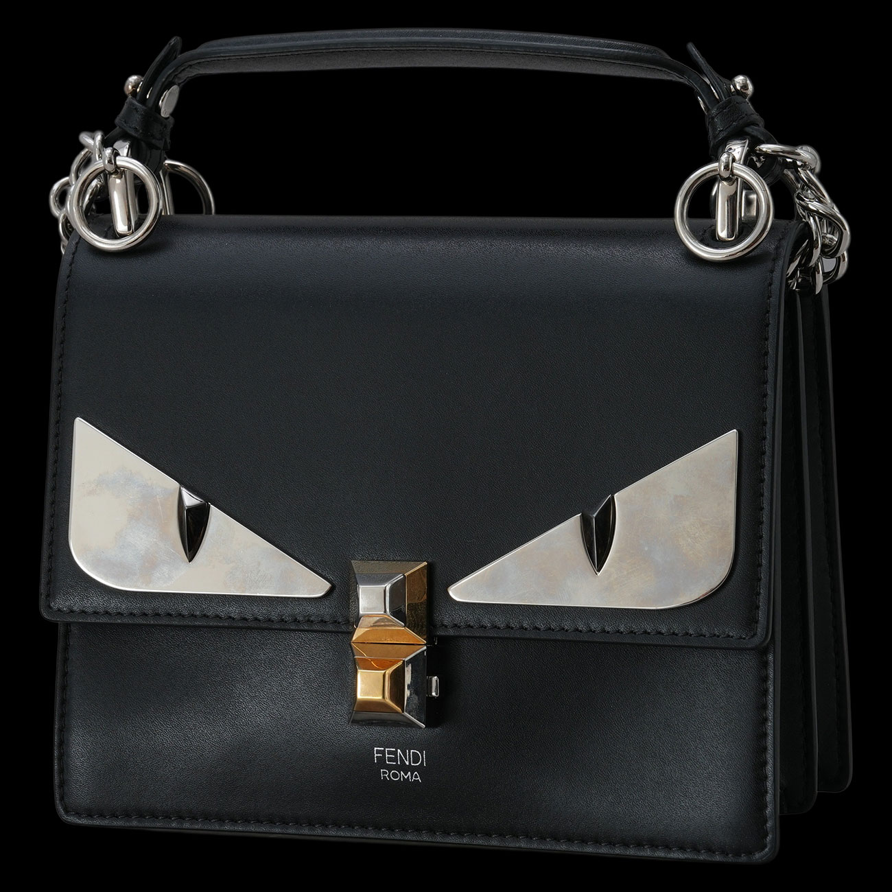 FENDI(USED)펜디 8M0381 칸 아이 스몰 숄더백