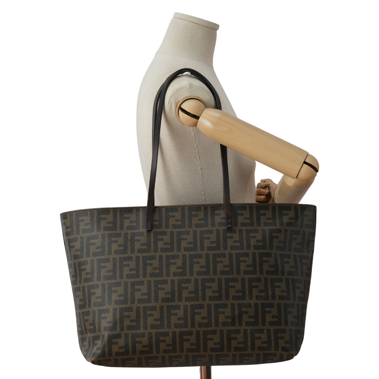 FENDI(USED)펜디 8BH185 FF로고 쇼퍼백