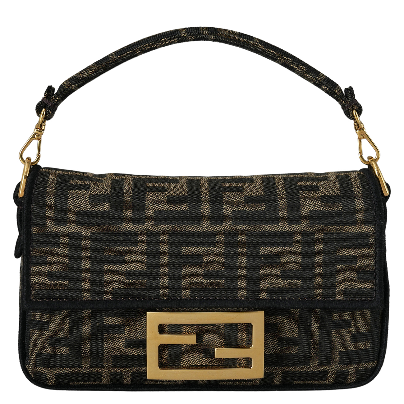 FENDI(USED)펜디 8BS017 쥬카 바게트 미니 체인 숄더백
