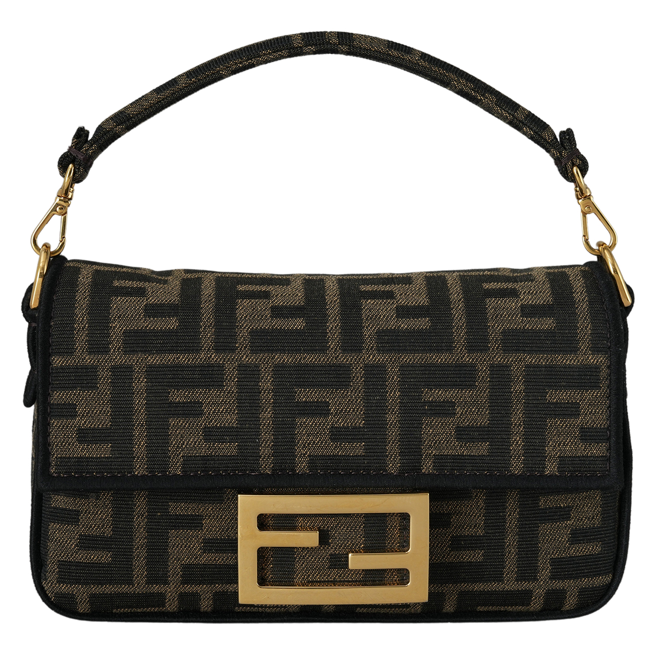 FENDI(USED)펜디 8BS017 쥬카 바게트 미니 체인 숄더백