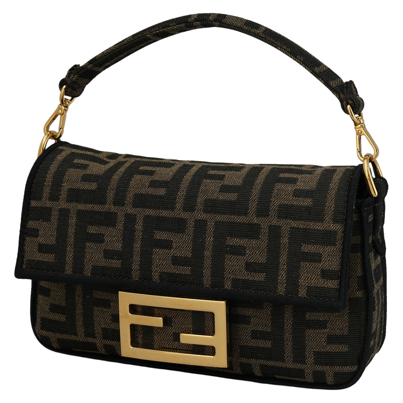 FENDI(USED)펜디 8BS017 쥬카 바게트 미니 체인 숄더백