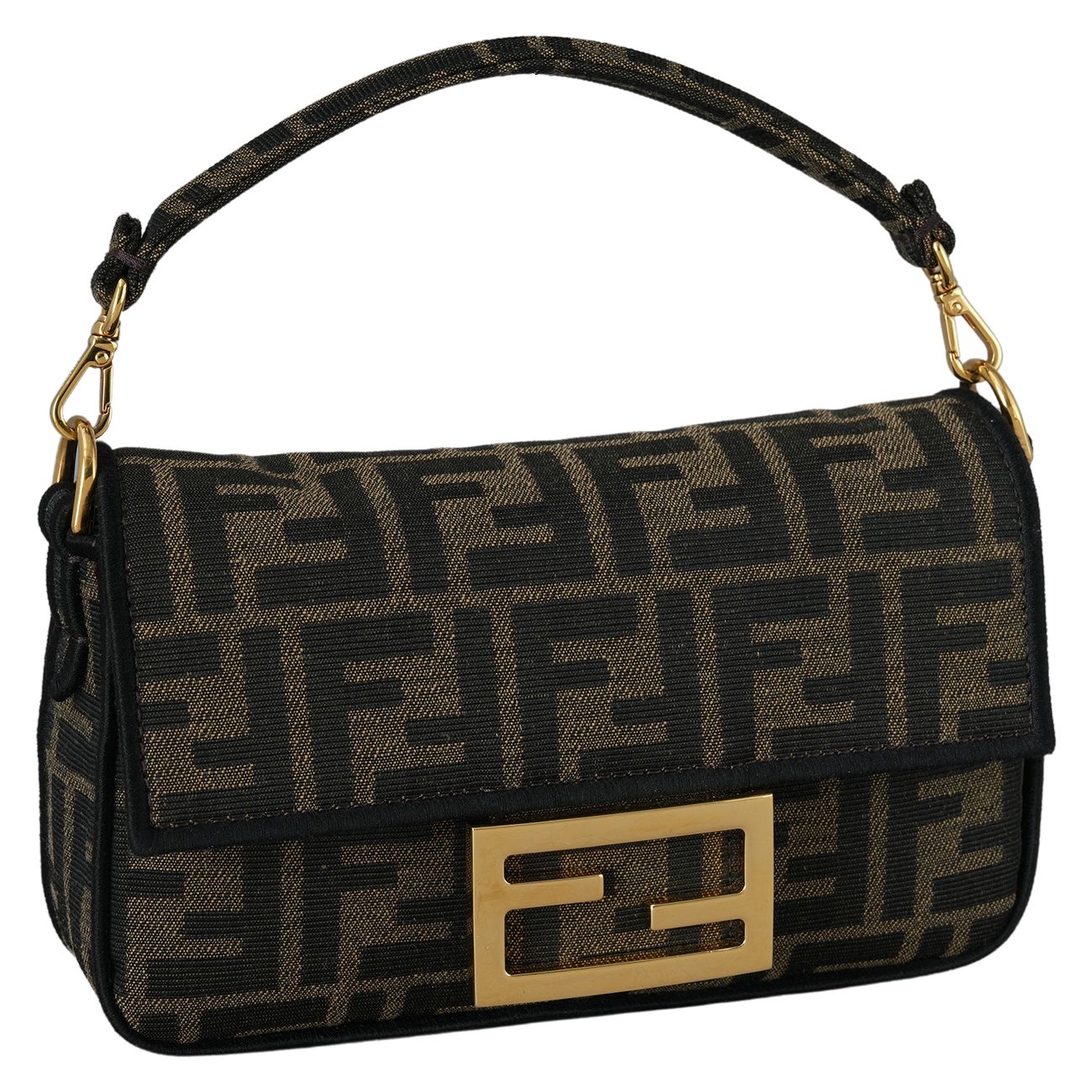 FENDI(USED)펜디 8BS017 쥬카 바게트 미니 체인 숄더백
