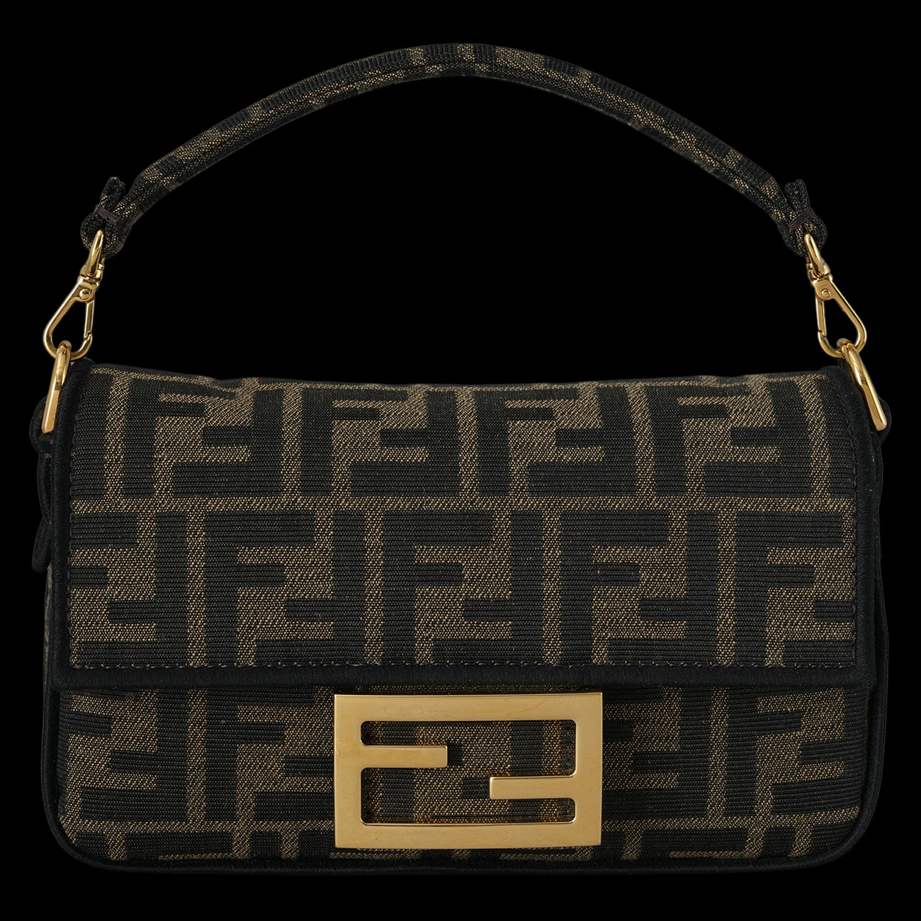 FENDI(USED)펜디 8BS017 쥬카 바게트 미니 체인 숄더백