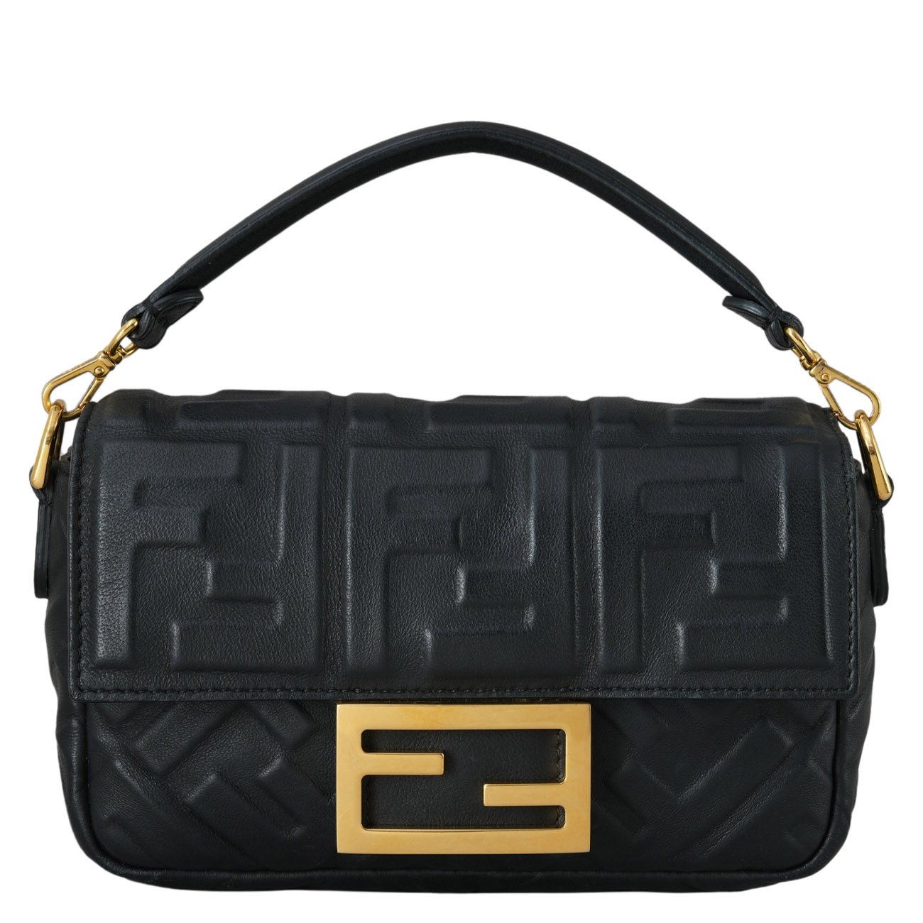 FENDI(USED)펜디 8BS017 바게트 미니 체인 숄더백