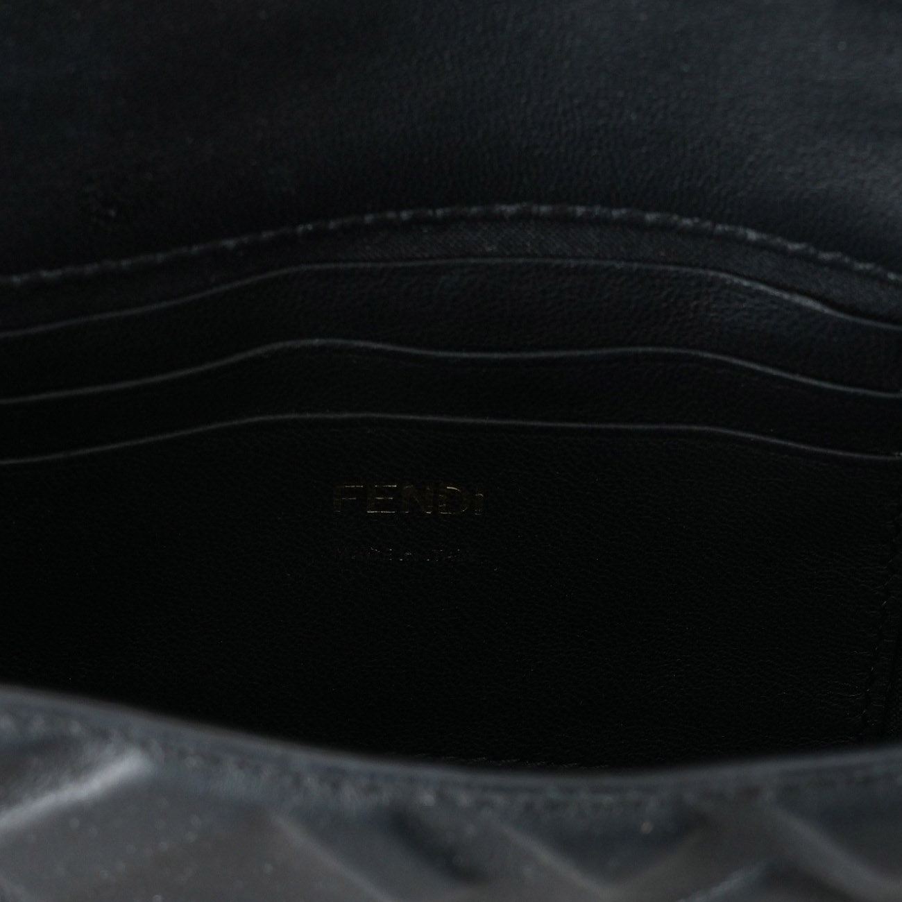 FENDI(USED)펜디 8BS017 바게트 미니 체인 숄더백