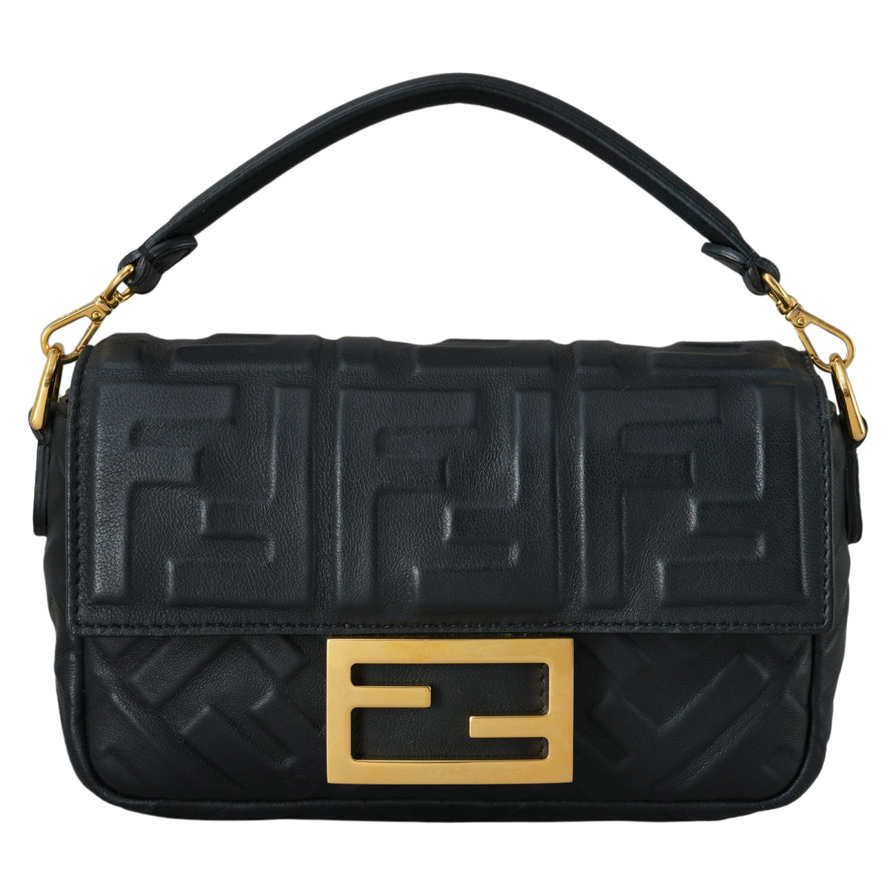 FENDI(USED)펜디 8BS017 바게트 미니 체인 숄더백