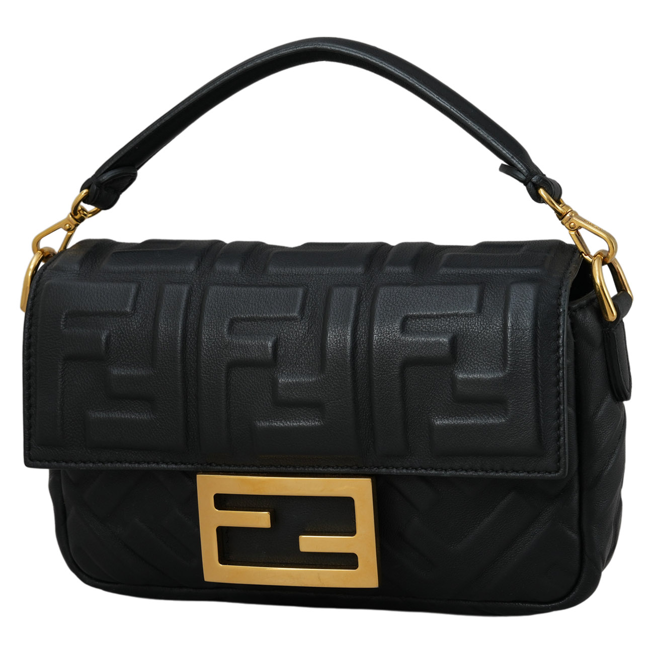 FENDI(USED)펜디 8BS017 바게트 미니 체인 숄더백