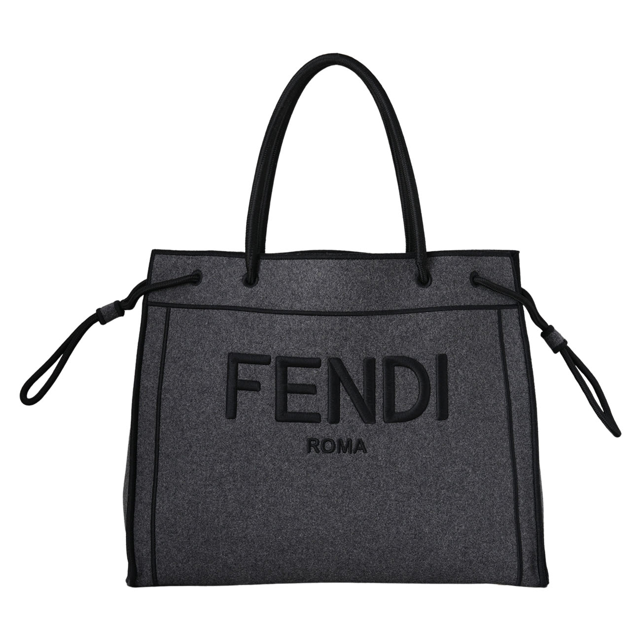FENDI(USED)펜디 8BH379 펜디 로고 라지 쇼퍼백