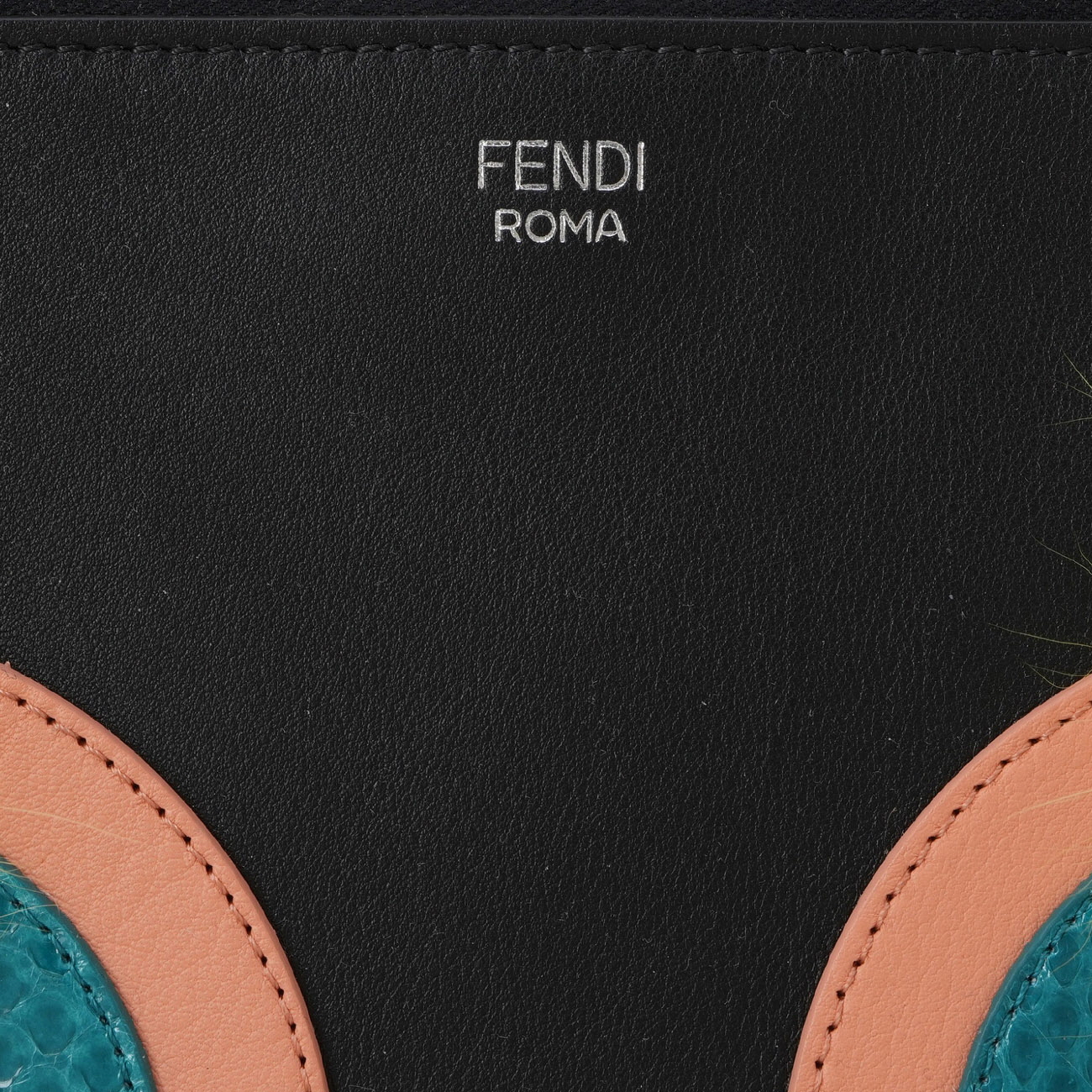 FENDI(USED)펜디 페이스 클러치백 8m0363