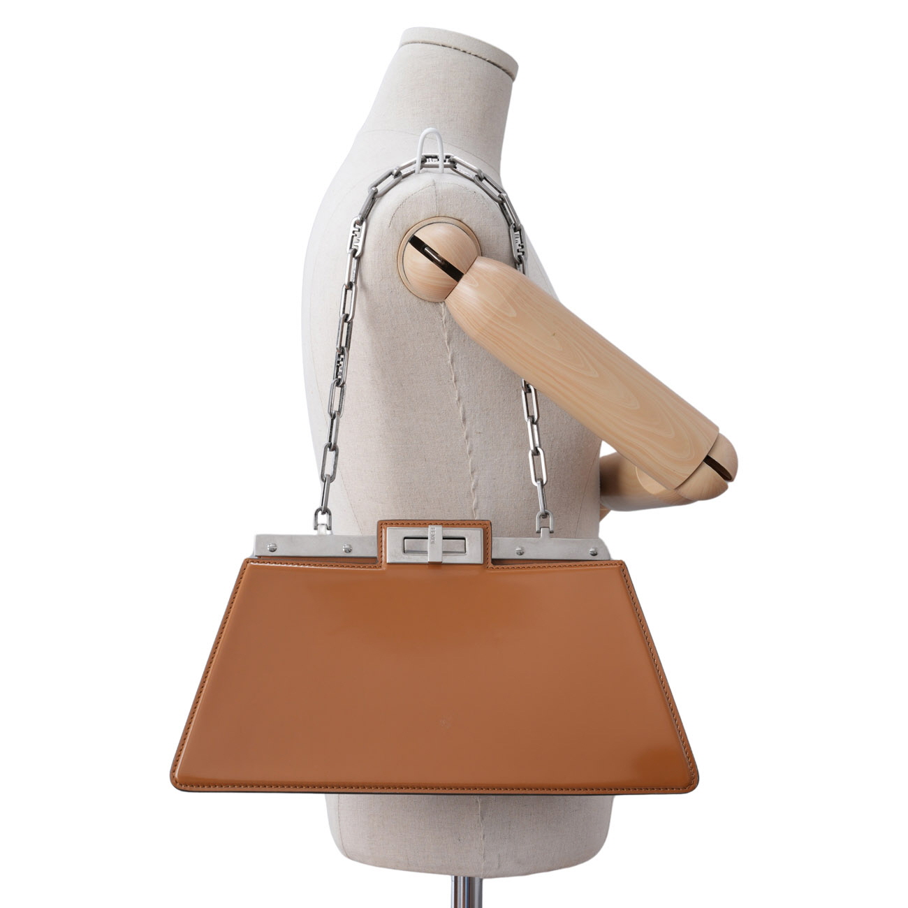FENDI(USED)펜디 8BN340 피카부 컷 미디움 숄더백