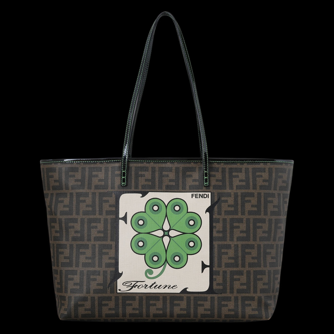 FENDI(USED)펜디 8BH185 FF쥬카 쇼퍼백