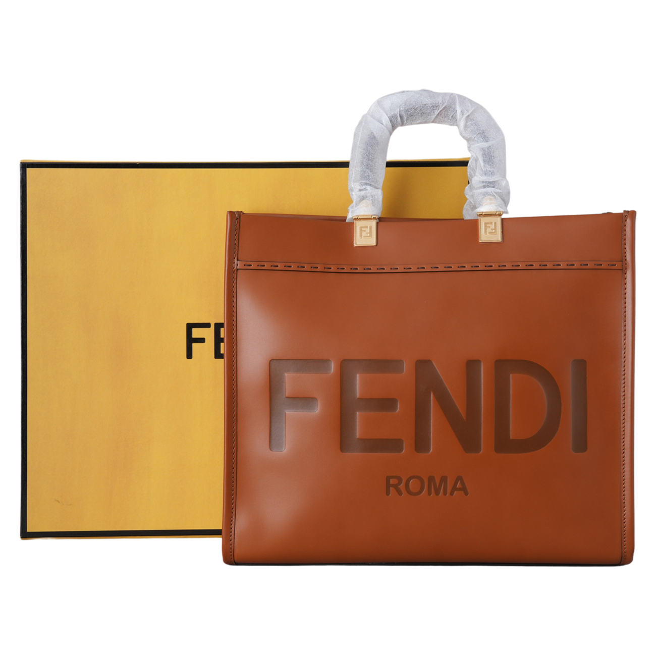 FENDI(USED)펜디 8BH386 선샤인 토트백