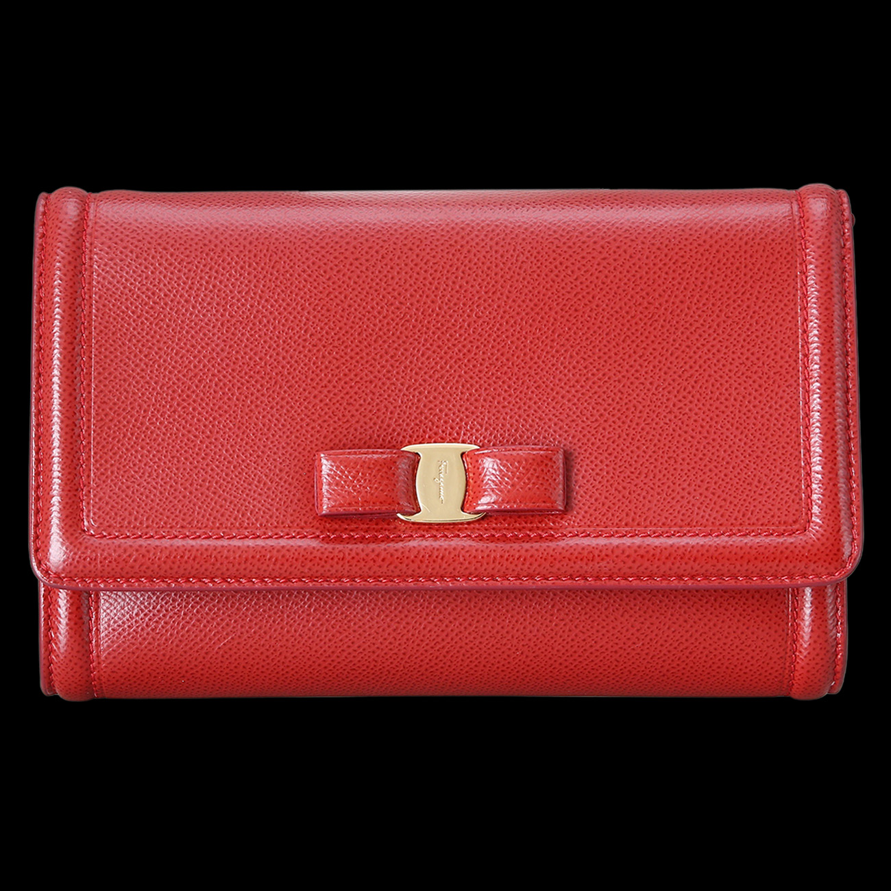FERRAGAMO(USED)페레가모 바라리본 미니 체인 숄더백