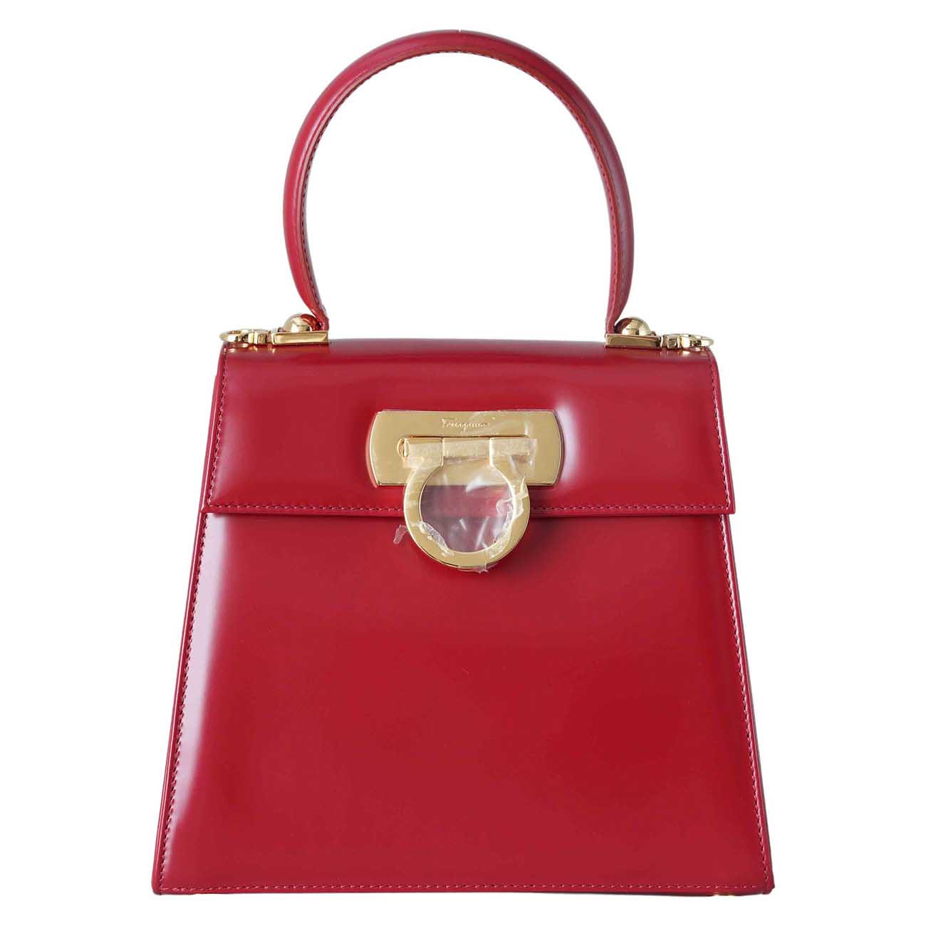 FERRAGAMO(USED)페레가모 간치니 탑핸들 토트겸 숄더백