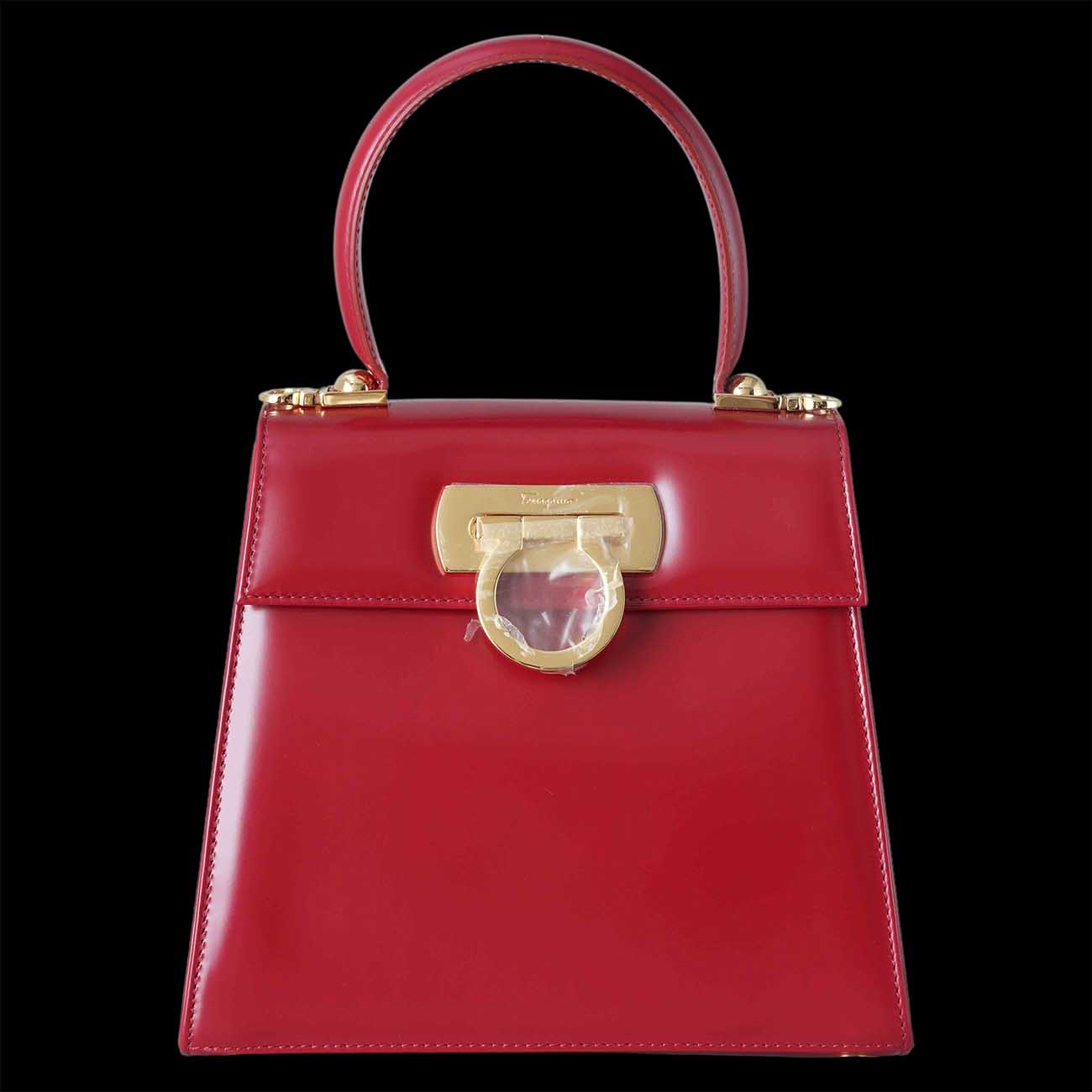 FERRAGAMO(USED)페레가모 간치니 탑핸들 토트겸 숄더백