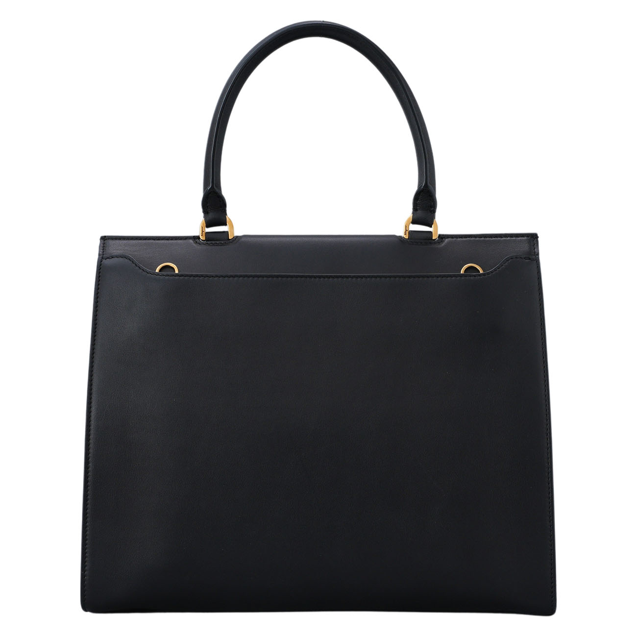 FERRAGAMO(USED)페레가모 간치니 트리폴리오 토트백