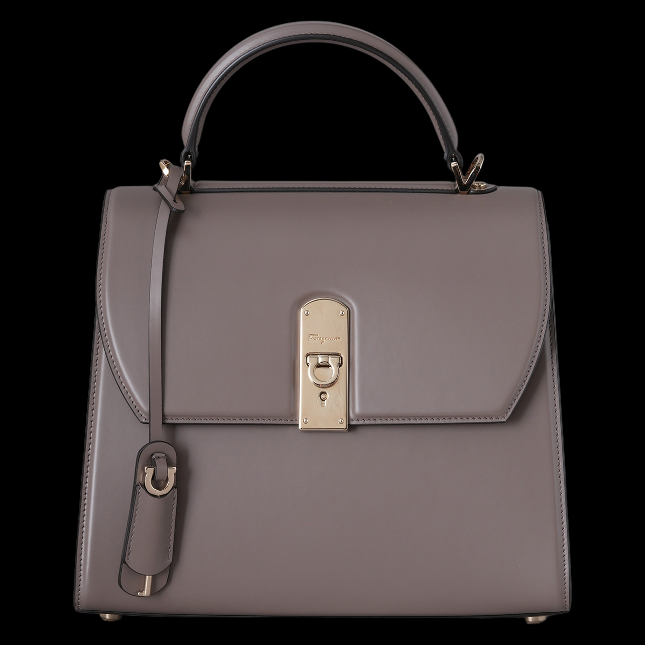 FERRAGAMO(USED)페레가모 21H758 박시즈 라지백