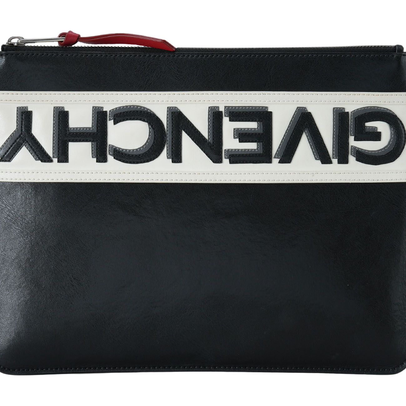GIVENCHY(USED)지방시 미러 로고 클러치