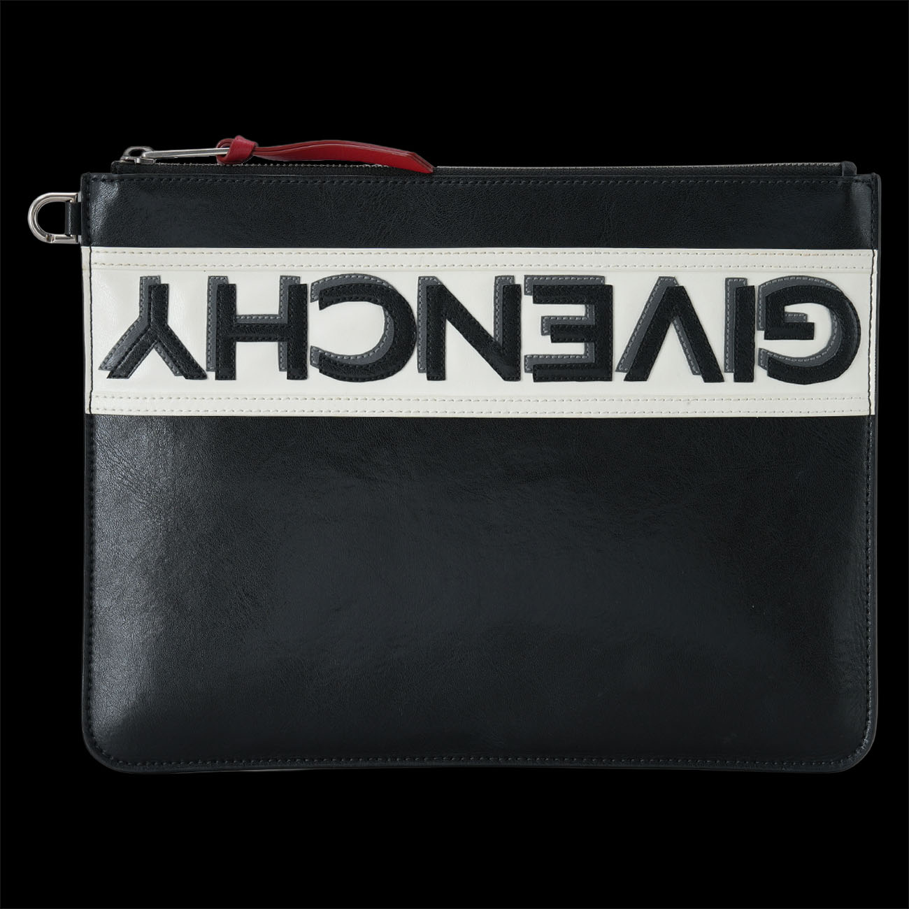 GIVENCHY(USED)지방시 미러 로고 클러치