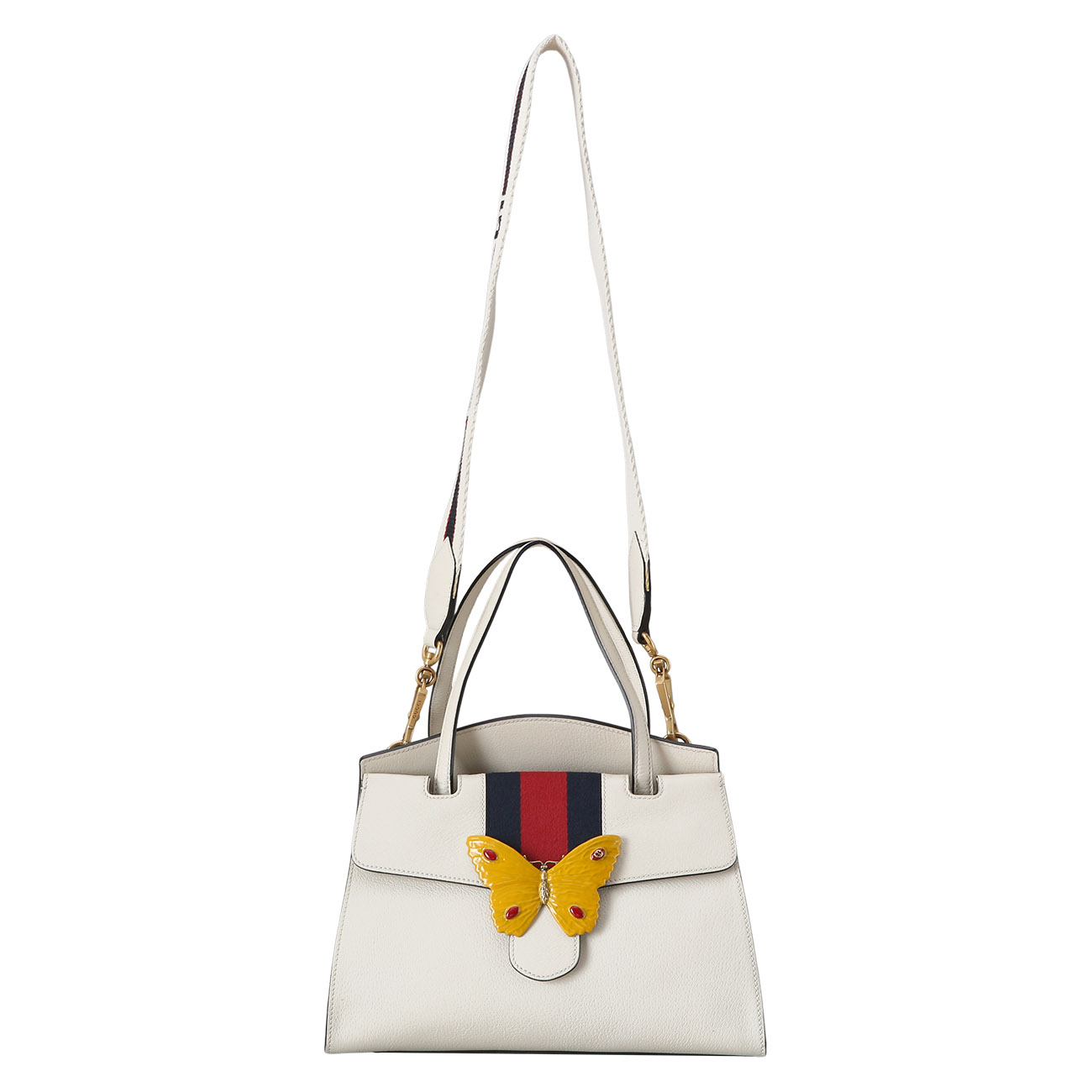 GUCCI(USED)구찌 505344 버터플라이 장식 토트겸 숄더백
