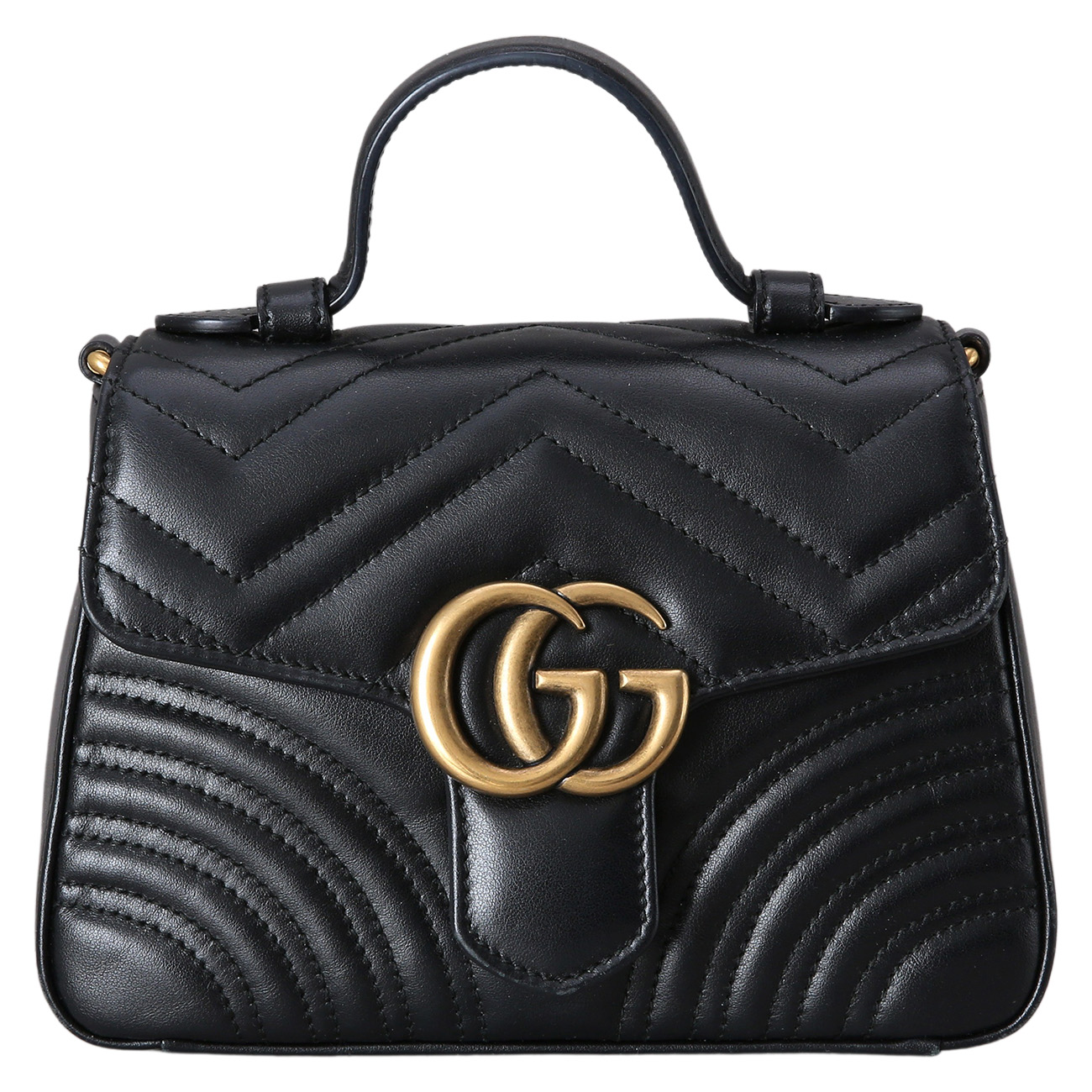 GUCCI(USED)구찌 547260 GG마몽 마틀라세 미니 탑 핸들백