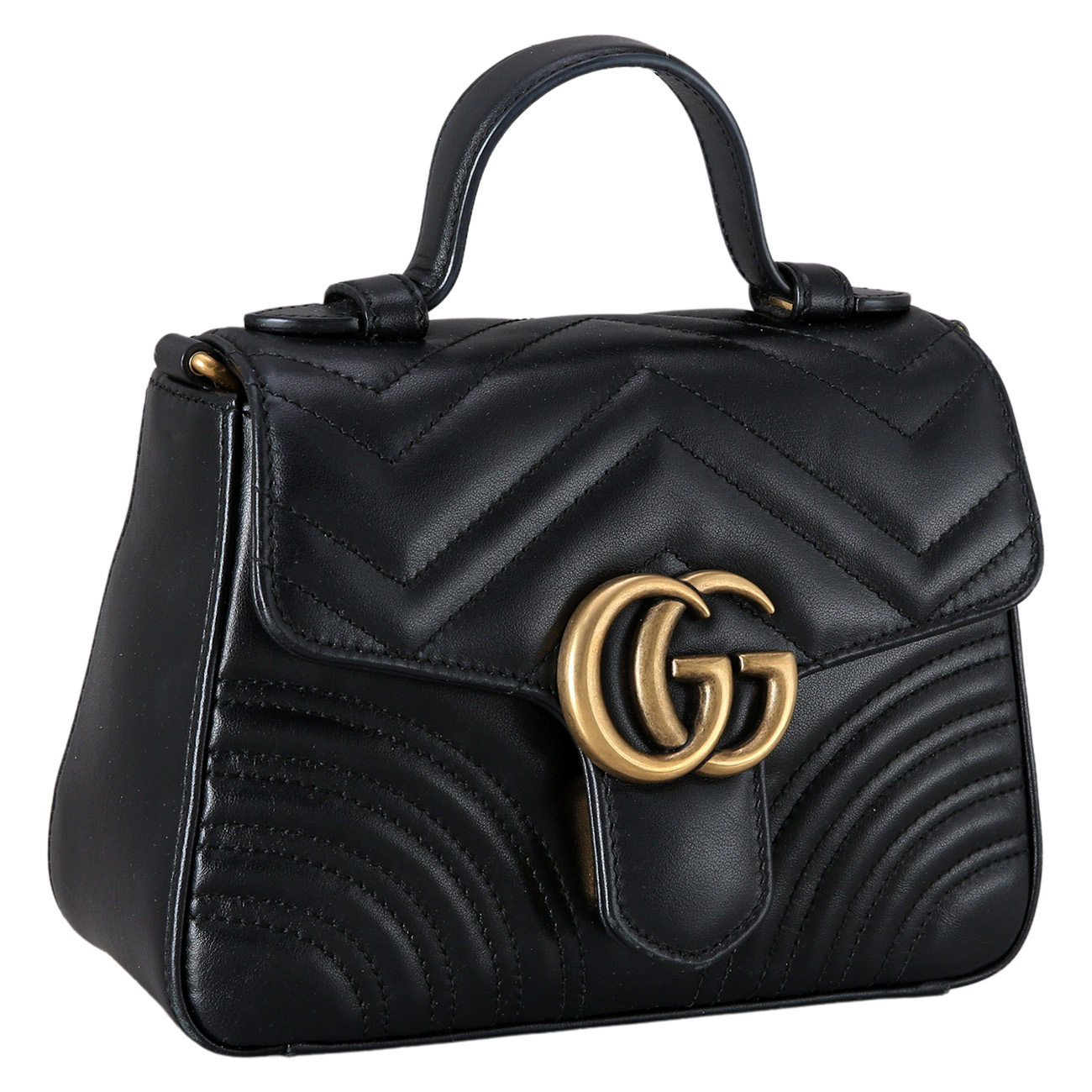 GUCCI(USED)구찌 547260 GG마몽 마틀라세 미니 탑 핸들백