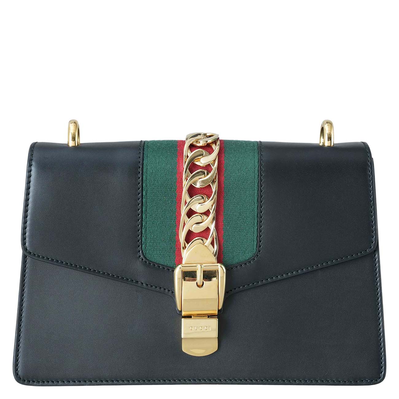 GUCCI(USED)구찌 421882 실비백 스몰 숄더백 & 스트랩