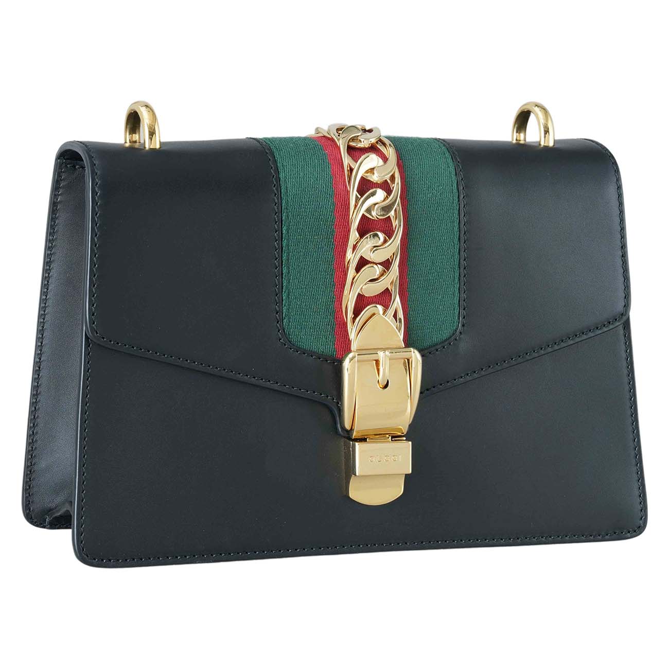 GUCCI(USED)구찌 421882 실비백 스몰 숄더백 & 스트랩