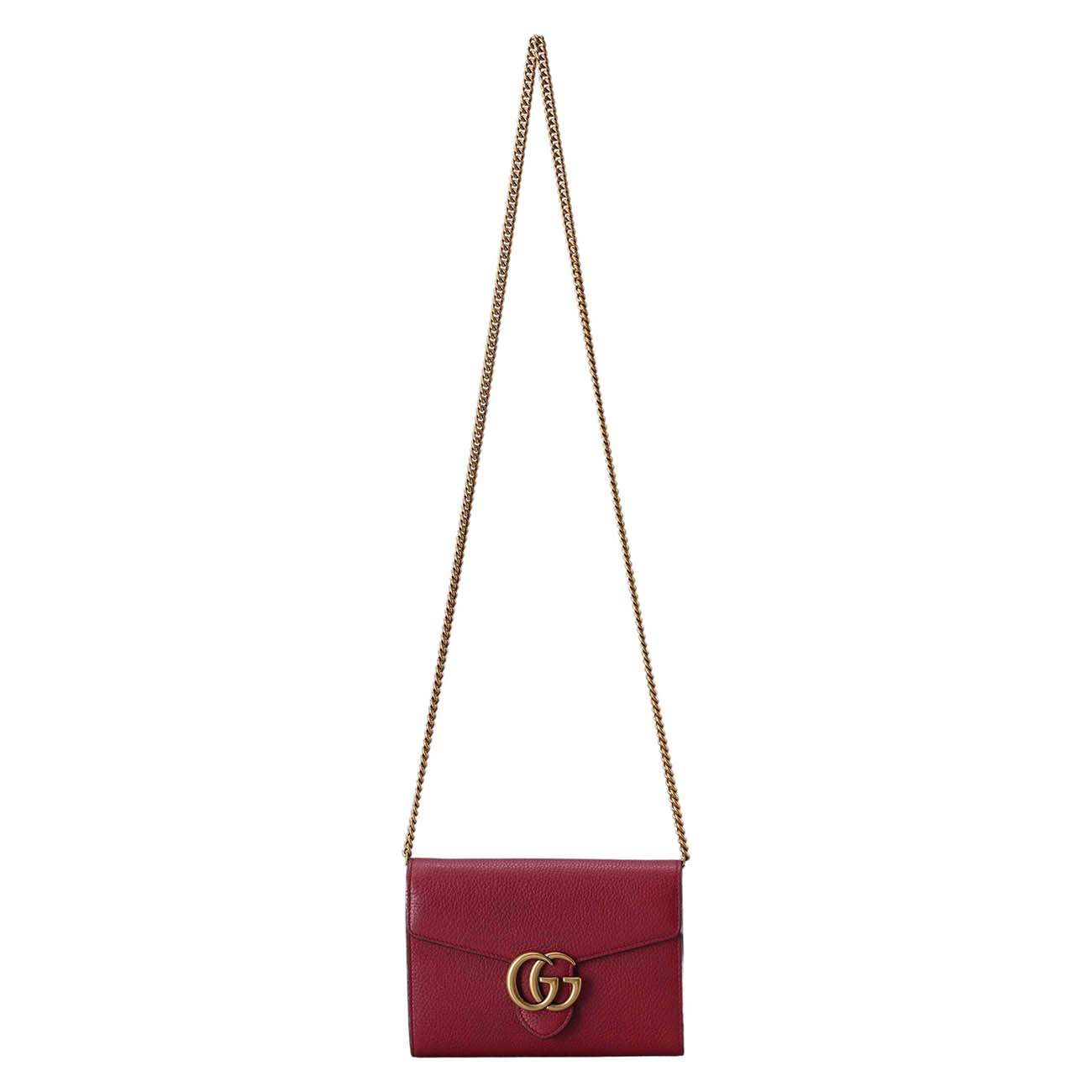 GUCCI(USED)구찌 401232 GG마몽 체인 크로스백