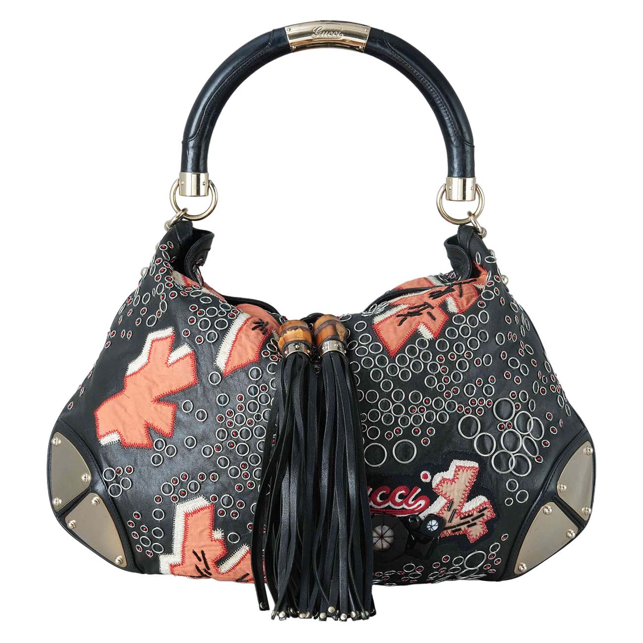 GUCCI(USED)구찌 177223 뱀부 숄더백