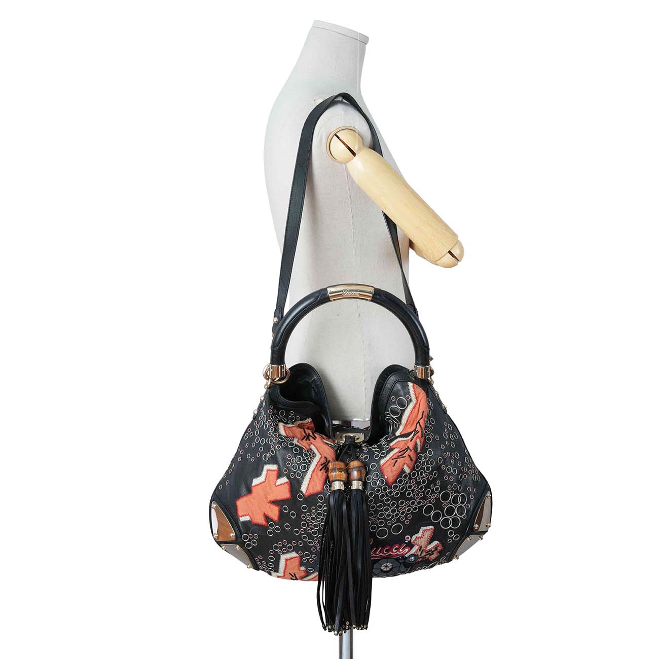 GUCCI(USED)구찌 177223 뱀부 숄더백