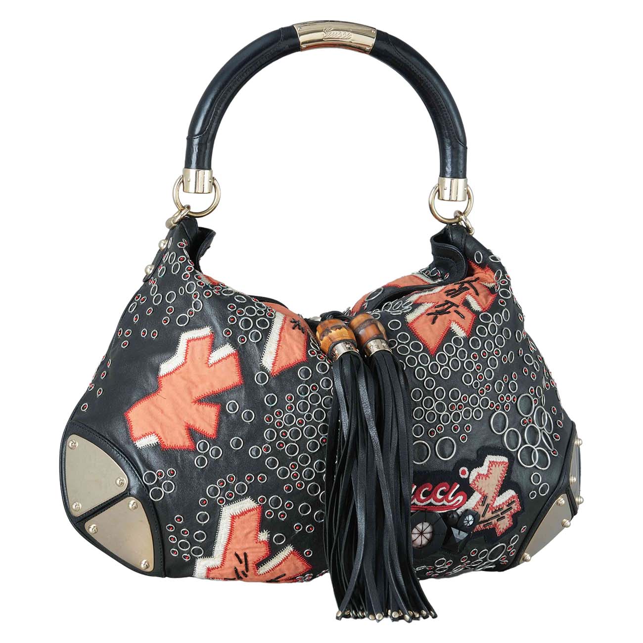 GUCCI(USED)구찌 177223 뱀부 숄더백