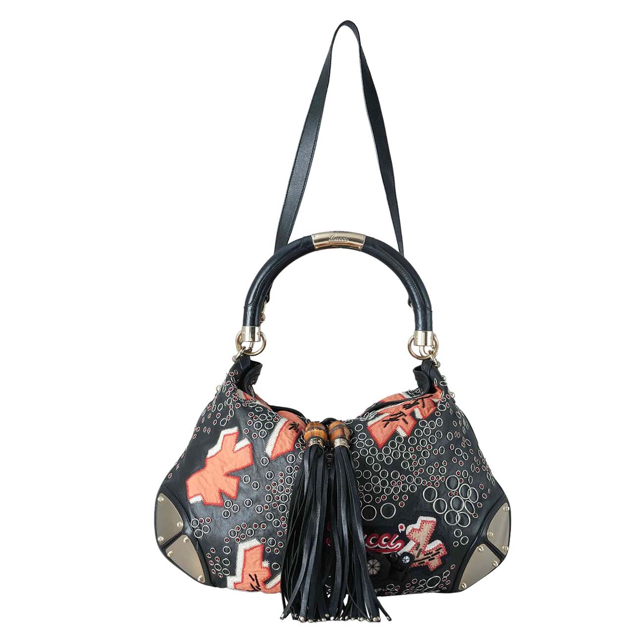 GUCCI(USED)구찌 177223 뱀부 숄더백