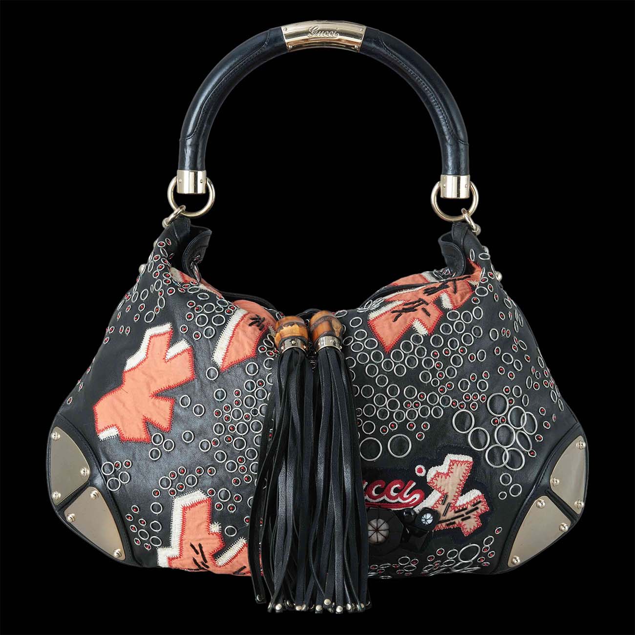 GUCCI(USED)구찌 177223 뱀부 숄더백