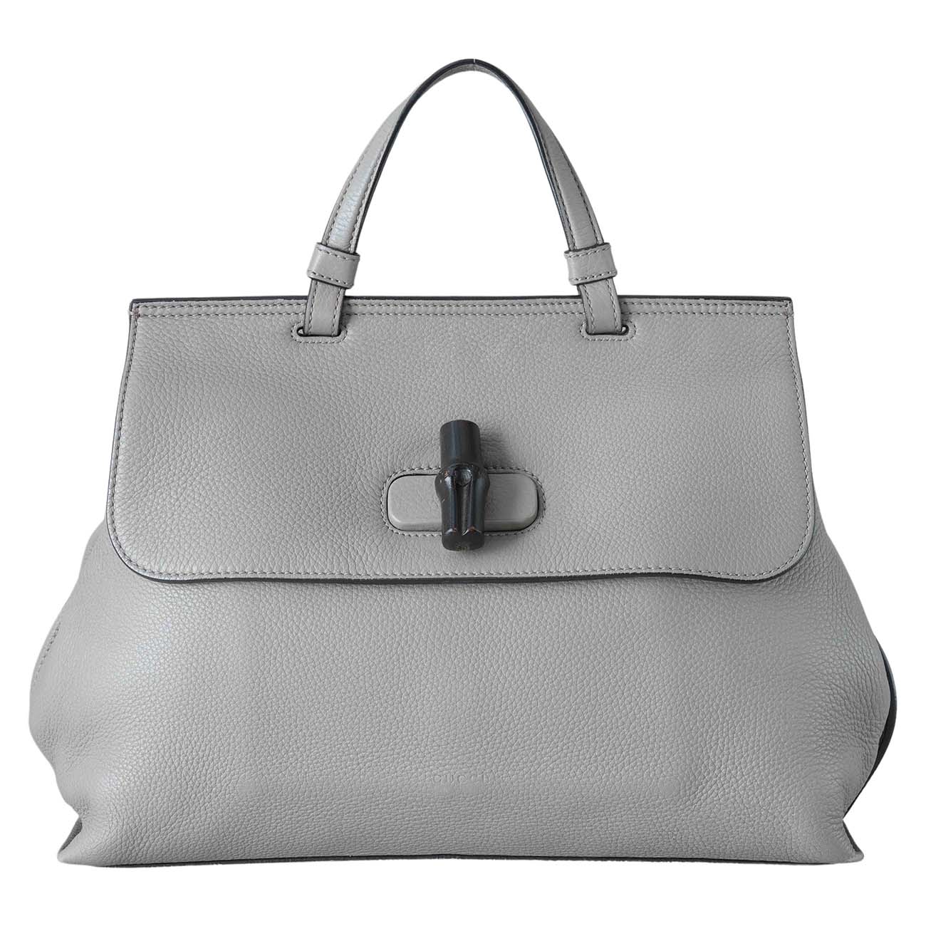 GUCCI(USED)구찌 392013 뱀부 탑핸들백
