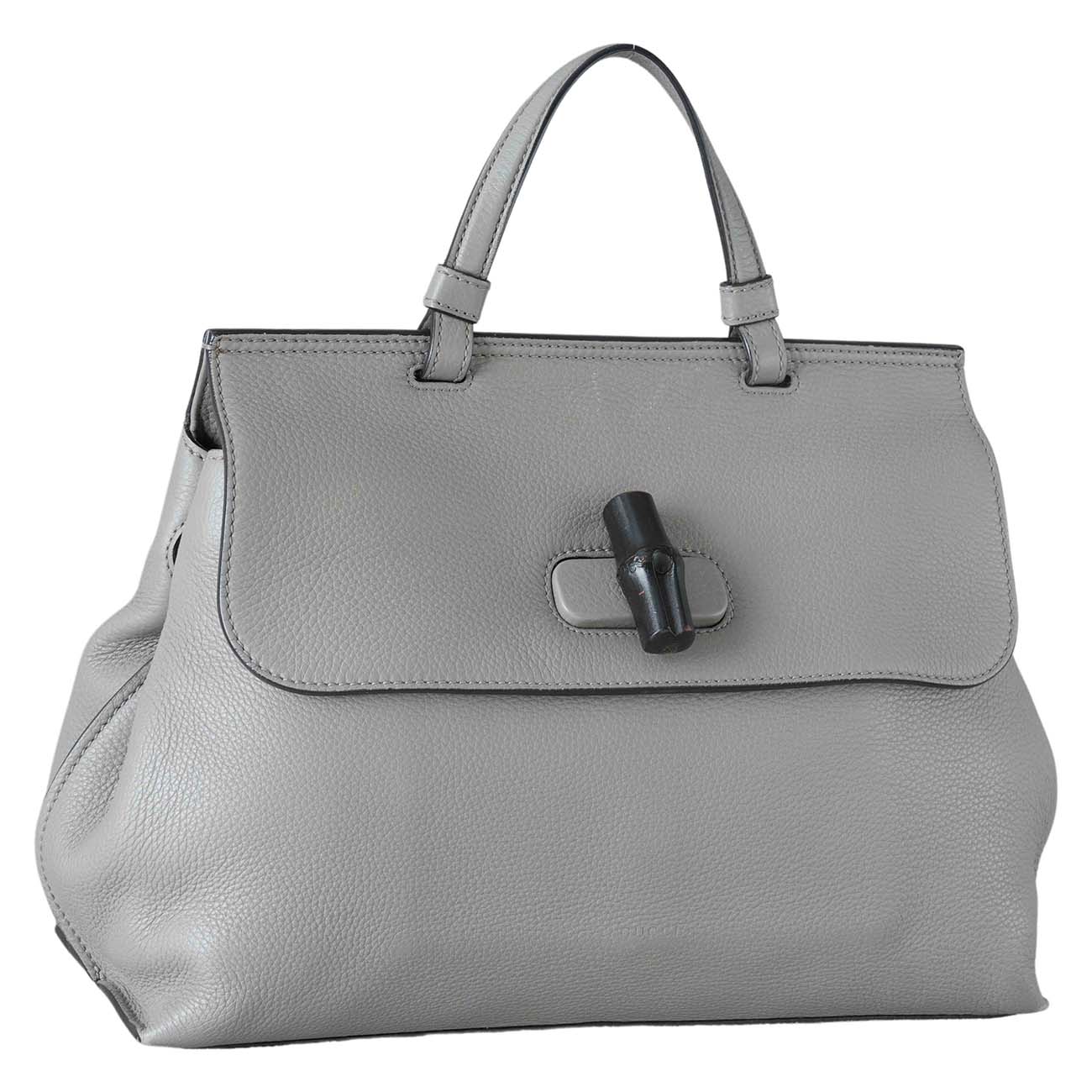 GUCCI(USED)구찌 392013 뱀부 탑핸들백